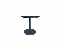 Bijzettafel Marco Ø55cm - aluminium - zwart