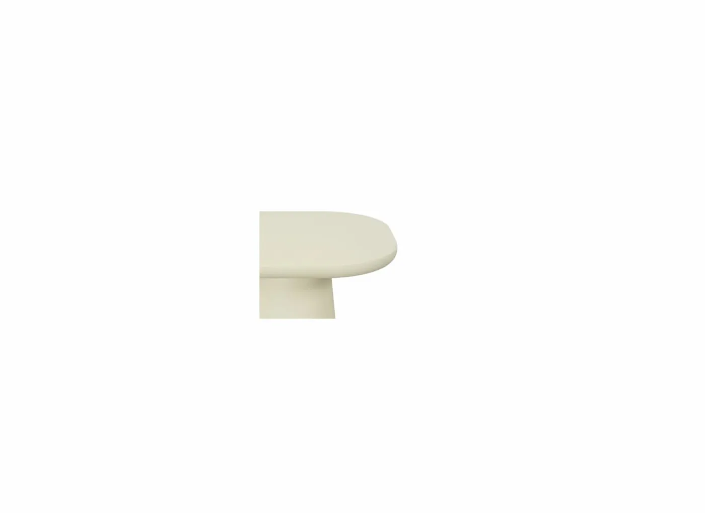 Bijzettafel Zerra 55x55cm - micro cement - beige