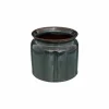 Bloempot Bota H15cm - keramiek - blauw
