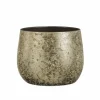 Bloempot Clemente H25,5cm - terracotta - champagne