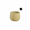 Bloempot Matteo H15cm - terracotta - taupe