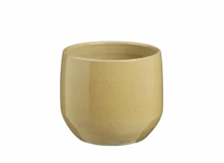 Bloempot Matteo Ø22x18cm - terracotta - taupe