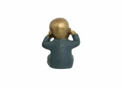 Boeddha beeld Sagesse Jiling H21cm set van 3