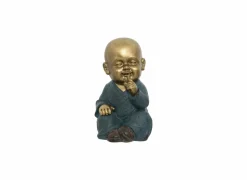Boeddha beeld Sagesse Jiling H21cm set van 3