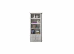 Boekenkast Eline 75x38x185cm - decor - white oak & autumn oak