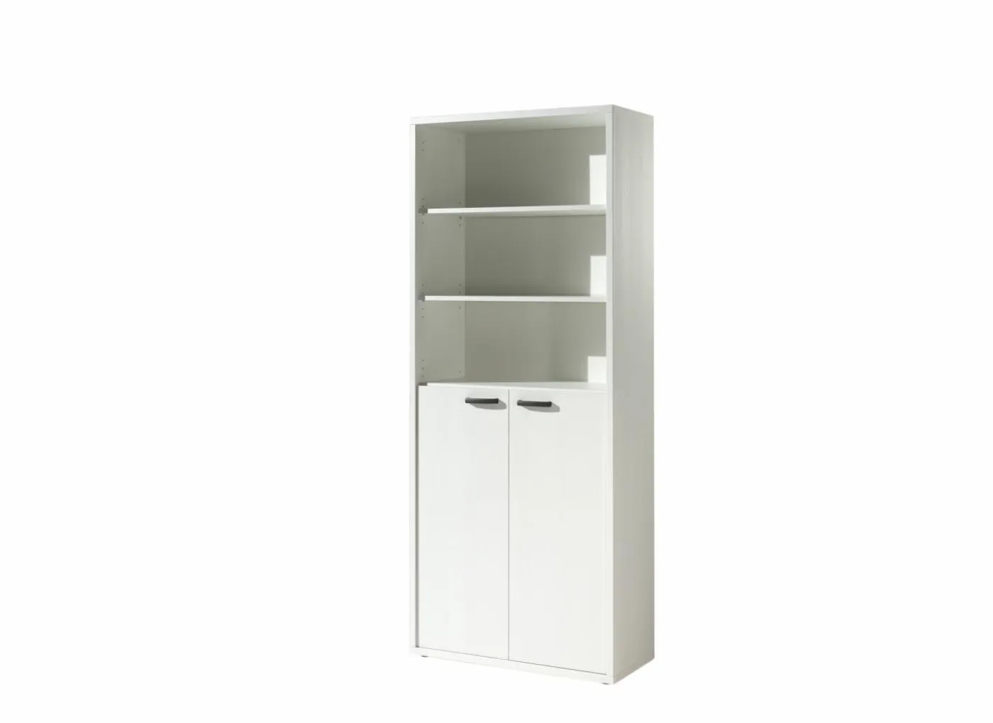Boekenkast Pronto 1 90x216x40cm - melamine - wit
