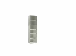 Boekenkast Pronto 1 60x216x40cm - melamine - wit