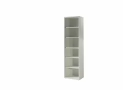Boekenkast Pronto 1 60x216x40cm - melamine - wit