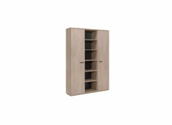 Boekenkast Rio 2 160x40x222cm - melamine - humus eik