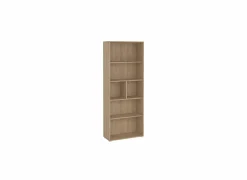 Boekenkast Sign 80x35x205cm - decor - jackson hickory bruin