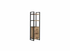Boekenrek Sanguine 55x40x200cm - mango massief - natuur