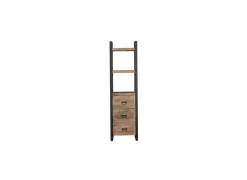 Boekenrek Sanguine 55x40x200cm - mango massief - natuur