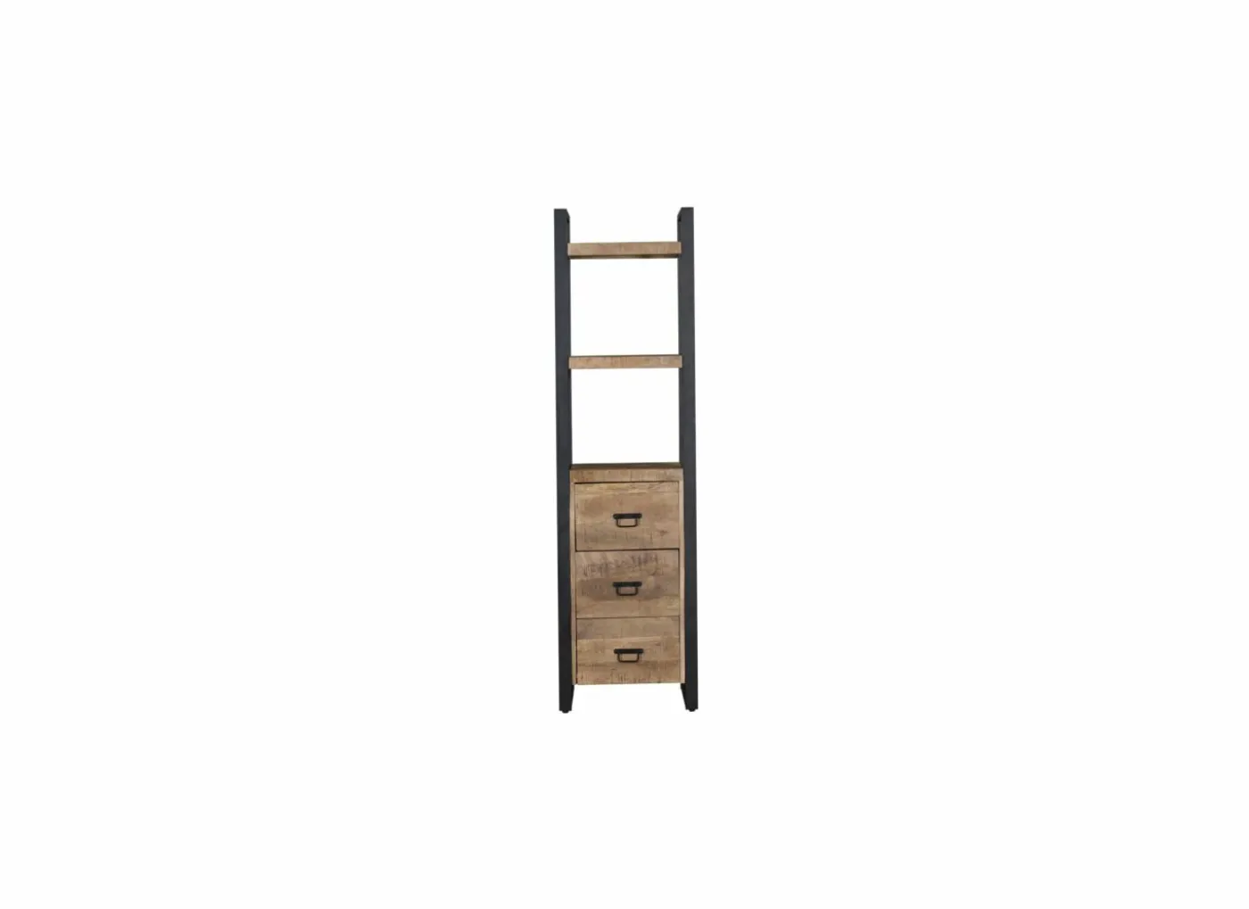 Boekenrek Sanguine 55x40x200cm - mango massief - natuur