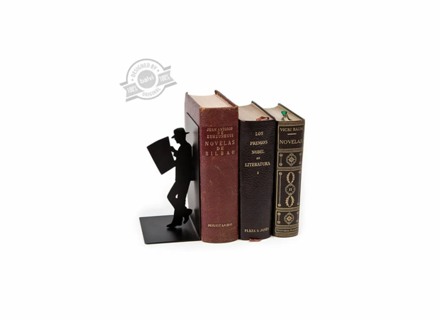 Boekensteun The reader zwart