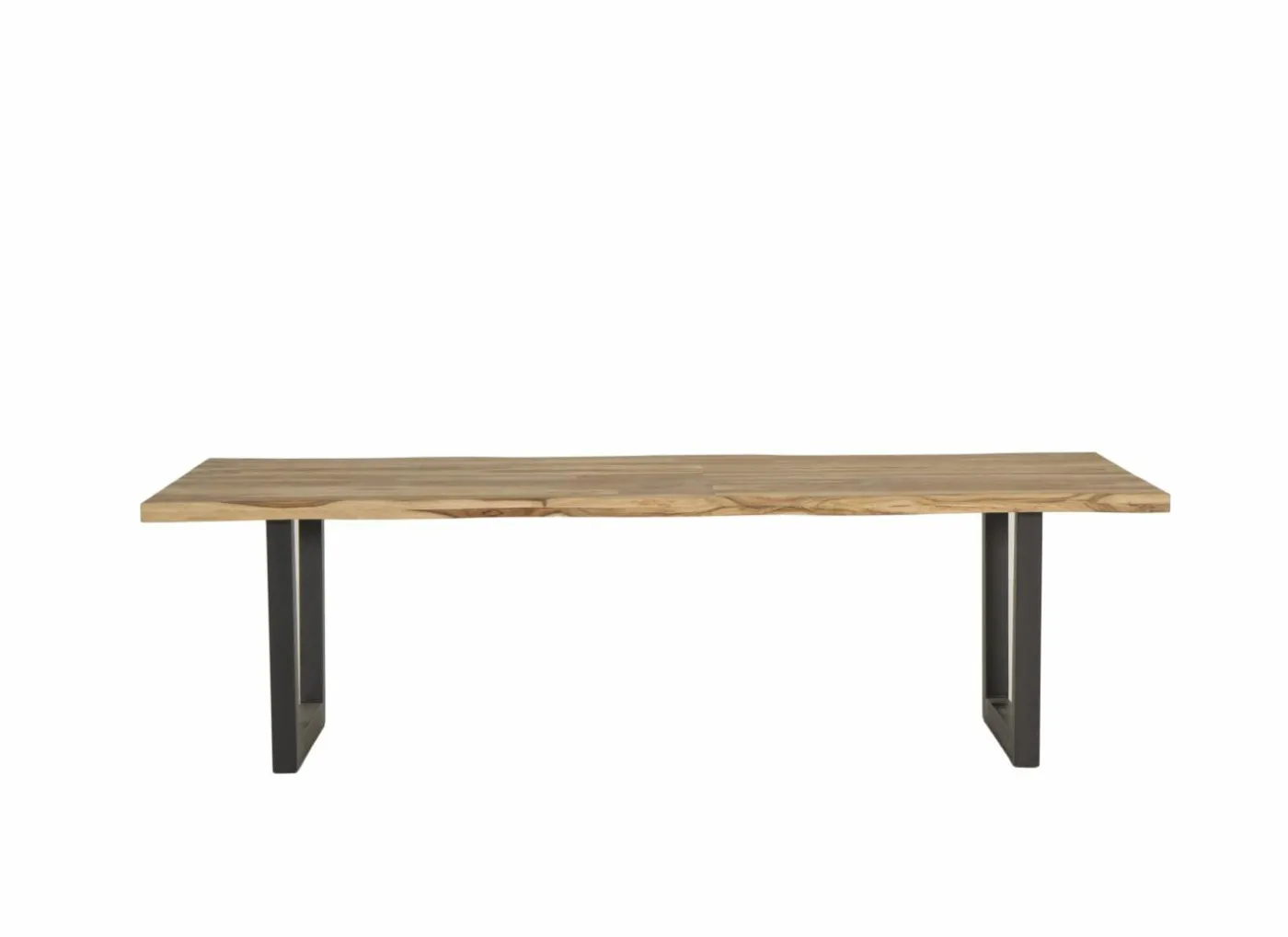 Boomstamtafel Scarface 240x110cm - sheesham massief - naturel