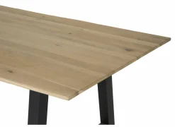 Boomstamtafel Sherwood 200x100cm - eik massief - naturel