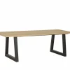 Boomstamtafel Sherwood 240x100cm - eik massief - naturel