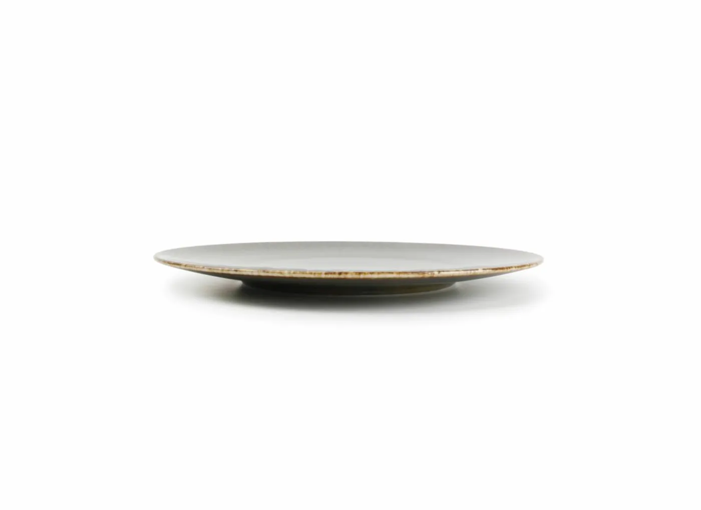 Bord Cirro Ø21cm - porselein - groen