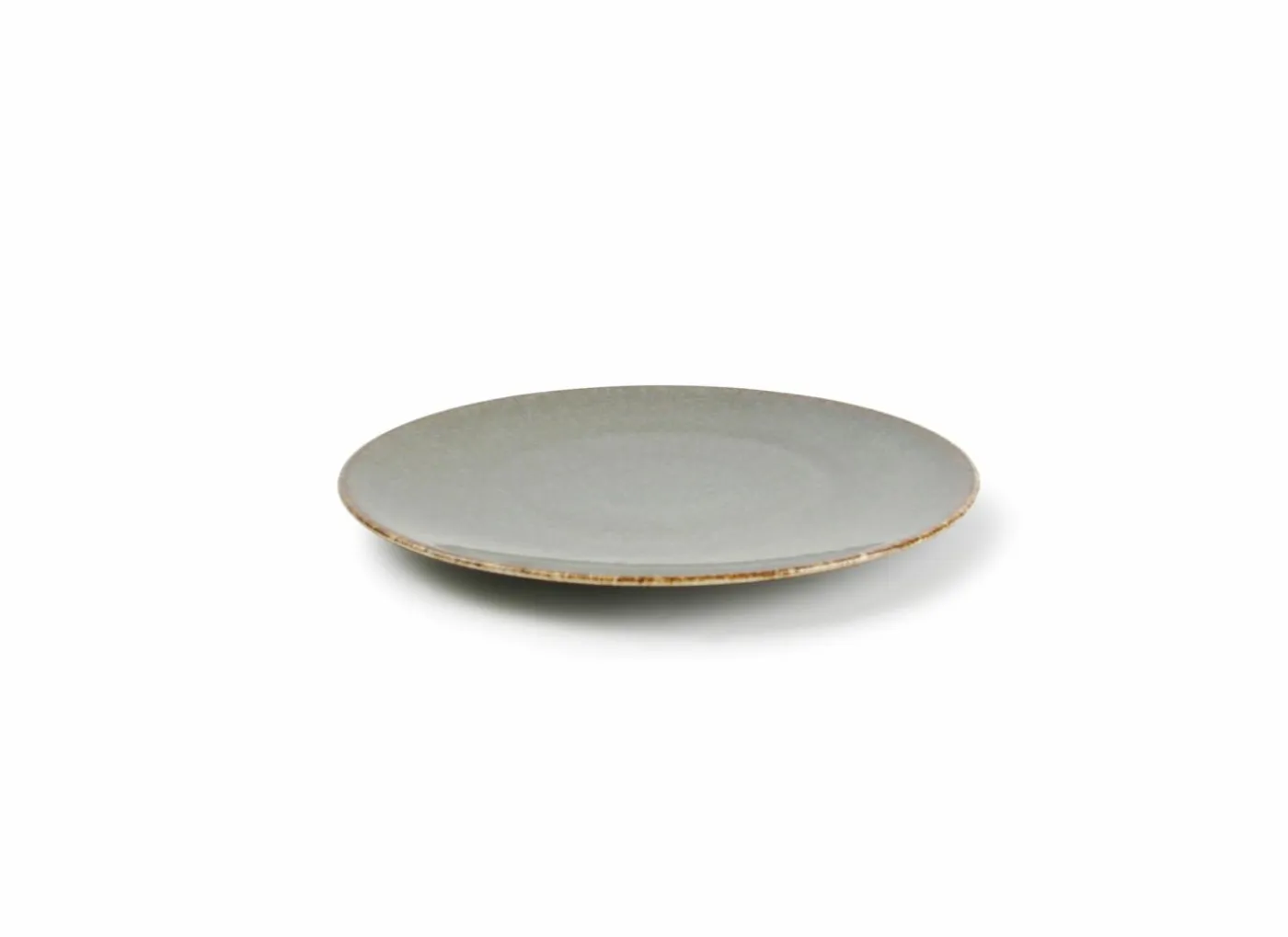 Bord Cirro Ø21cm - porselein - groen