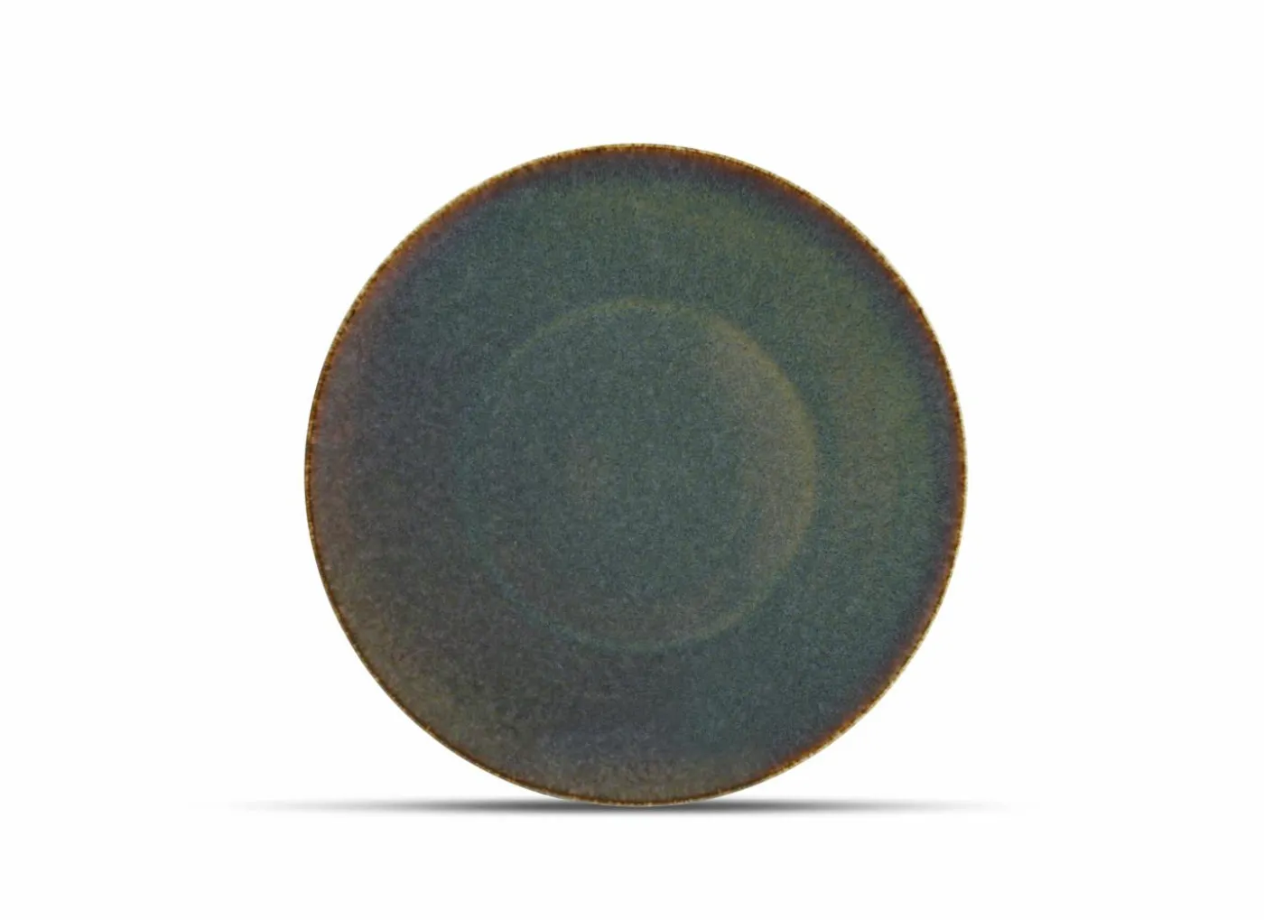 Bord Cirro Ø27cm - porselein - groen