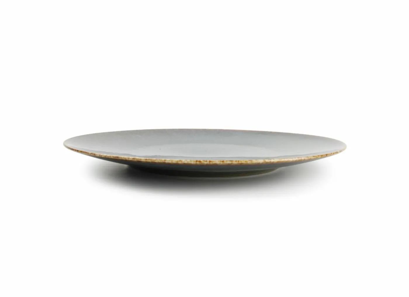 Bord Cirro Ø27cm - porselein - groen