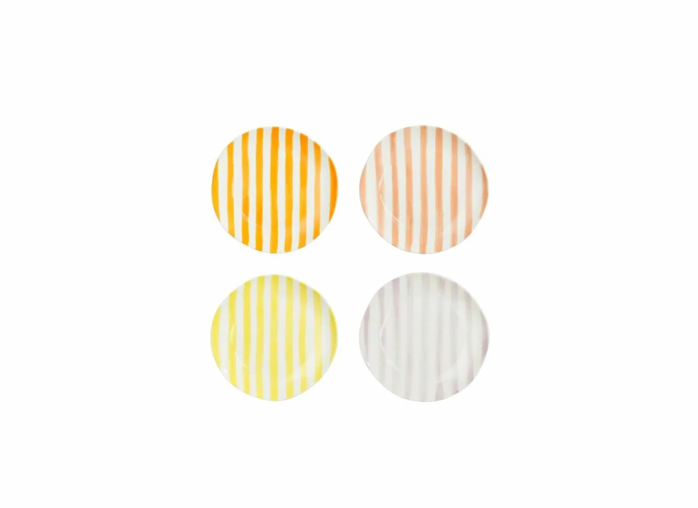 Bord Elfi Ø19cm - porselein - multicolor