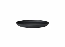 Bord Silueta Ø23cm - kunststof - zwart