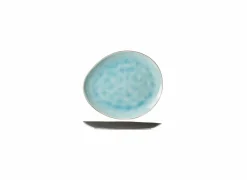 Bord Streetfood festival 19,5x16cm - keramiek - multicolor
