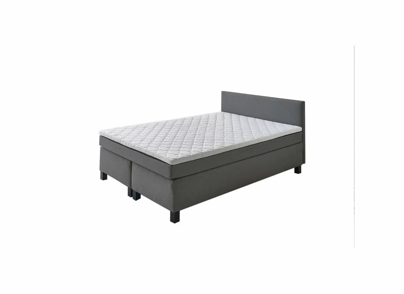 Boxspring BX1480 160x200cm - stof - grijs