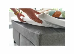Boxspring BX1480 160x200cm - stof - grijs