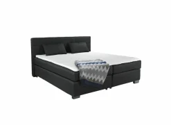 Boxspring Emilia 160x200cm - stof - antraciet