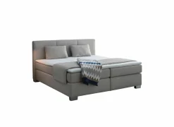 Boxspring Emilia 160x200cm - stof - greige
