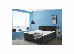Boxspring Emilia 180x200cm - stof - antraciet