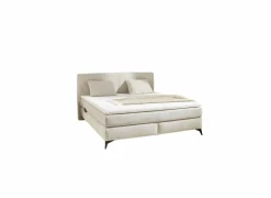 Boxspring Kira Max 160x200cm - stof - beige