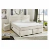 Boxspring Livia Normal 180x200cm - stof - greige