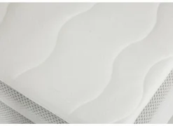 Boxspring Simone 180x200cm - stof - ecru met opbergruimte