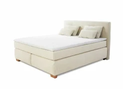 Boxspring Ulla 180x200cm - stof - beige