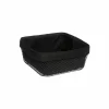 Broodmand Mayaj 24,5x24,5cm - ijzer - zwart