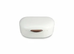 Broodtrommel Crust 40x29cm - metaal - beige