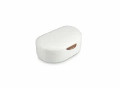 Broodtrommel Crust 33,5x21cm - metaal - beige