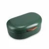Broodtrommel Crust 40x29cm - metaal - groen