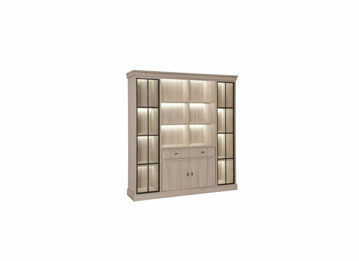 Buffetkast 197cm - decor - natuurlijke olm