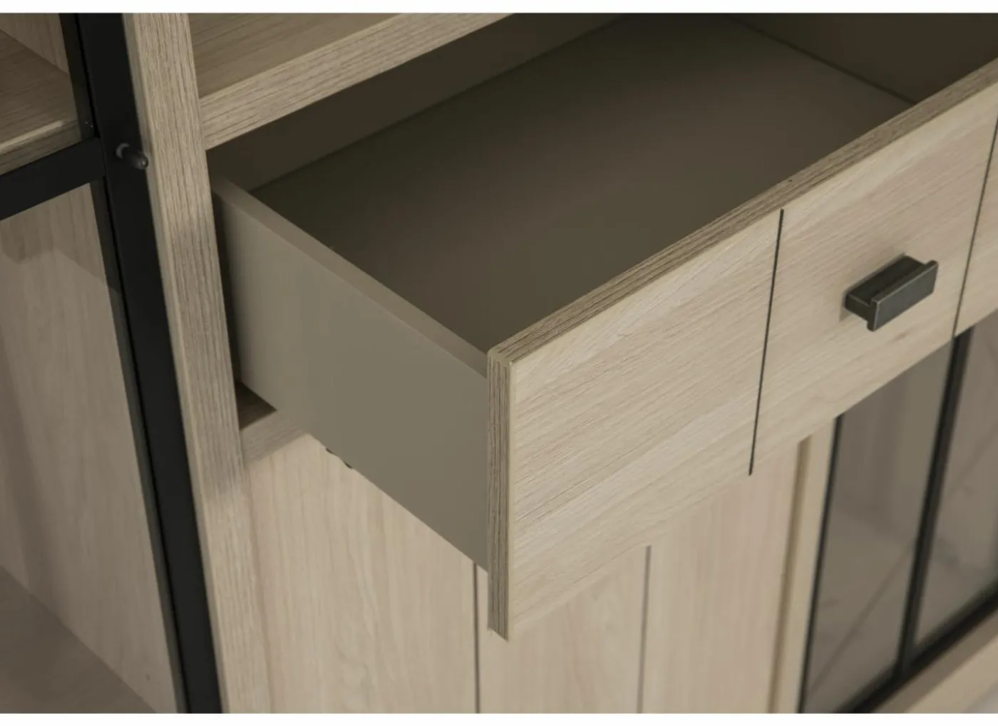 Buffetkast 216cm - decor - natuurlijke olm