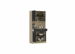 Buffetkast Dolce 84cm - melamine - kronberg eik & sidewalk