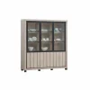 Buffetkast Eureka 190cm - decor - natural oak & black