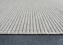 Buitentapijt Brandon 80x150cm - polypropyleen - grijs