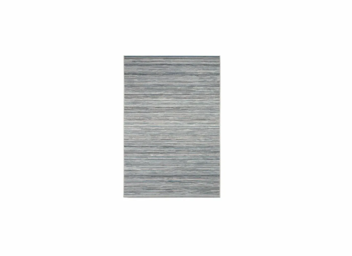 Buitentapijt Brandon 60x110cm - polypropyleen - grijs & blauw