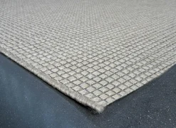 Buitentapijt Brandon 120x170cm - polypropyleen - grijs