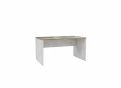 Bureau Duro 140x80x72cm - decor - pine white & antique oak