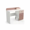 Bureau Jade 104x44cm - decor - mat roze & mat wit